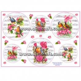 Rice paper for decoupage