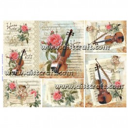 Rice paper for decoupage