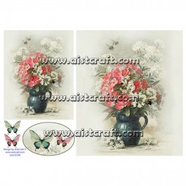 Rice paper for decoupage