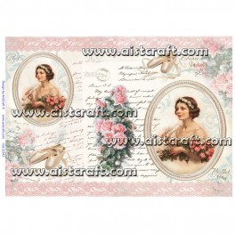 Rice paper for decoupage