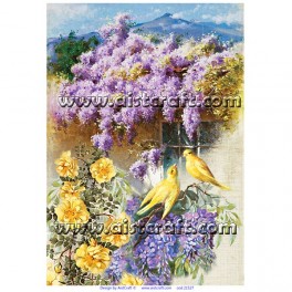 Rice paper for decoupage