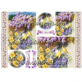 Rice paper for decoupage