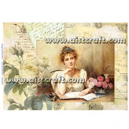 Rice paper for decoupage