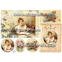 Rice paper for decoupage