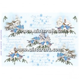 Rice paper for decoupage