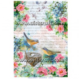 Rice paper for decoupage
