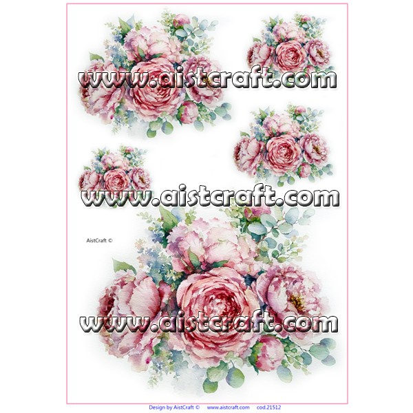 Rice paper for decoupage