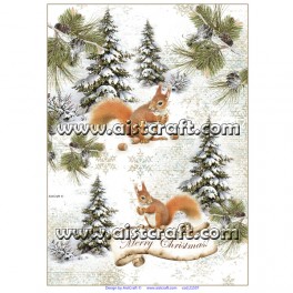 Rice paper for decoupage