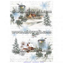 Rice paper for decoupage