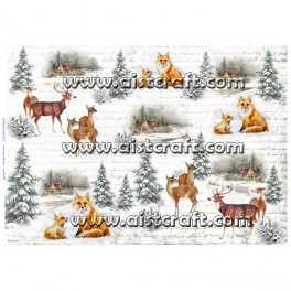 Rice paper for decoupage