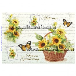 Rice paper for decoupage