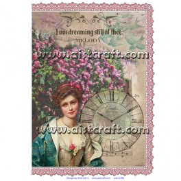 Rice paper for decoupage