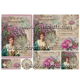 Rice paper for decoupage