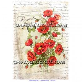 Rice paper for decoupage