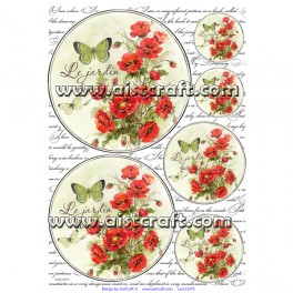 Rice paper for decoupage