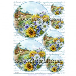Rice paper for decoupage