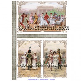 Rice paper for decoupage