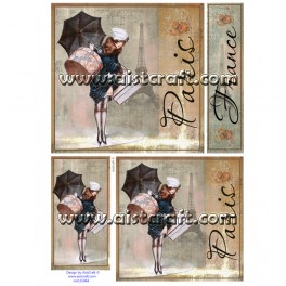 Rice paper for decoupage