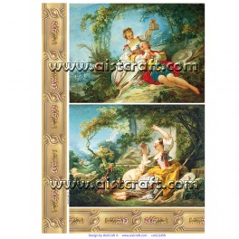 Rice paper for decoupage