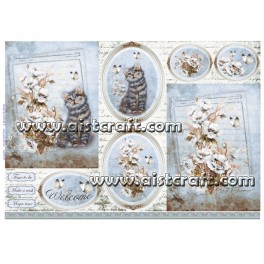 Rice paper for decoupage