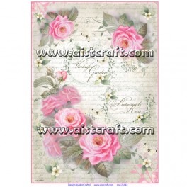 Rice paper for decoupage