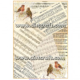 Rice paper for decoupage
