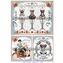 Rice paper for decoupage