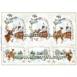 Rice paper for decoupage