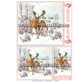 Rice paper for decoupage