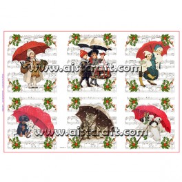 Rice paper for decoupage