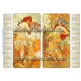 Rice paper for decoupage