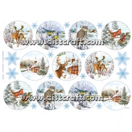 Rice paper for decoupage