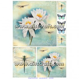 Rice paper for decoupage