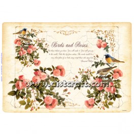 Rice paper for decoupage