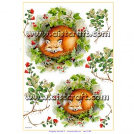 Rice paper for decoupage