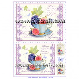 Rice paper for decoupage