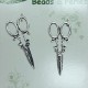 Card vintage scissors