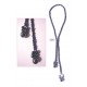 Necklace chain and alcantara