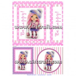 Rice paper for decoupage