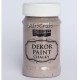 Chalky acrylic paint 