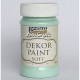 Chalky acrylic paint 