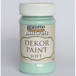 Chalky acrylic paint 