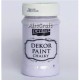Chalky acrylic paint