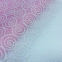 Tissue patterned paper