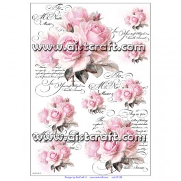 Rice paper for decoupage