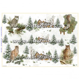 Rice paper for decoupage