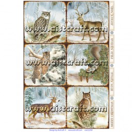 Rice paper for decoupage