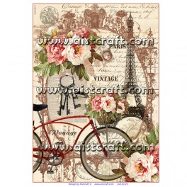 Rice paper for decoupage