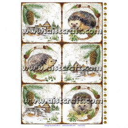 Rice paper for decoupage