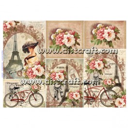 Rice paper for decoupage
